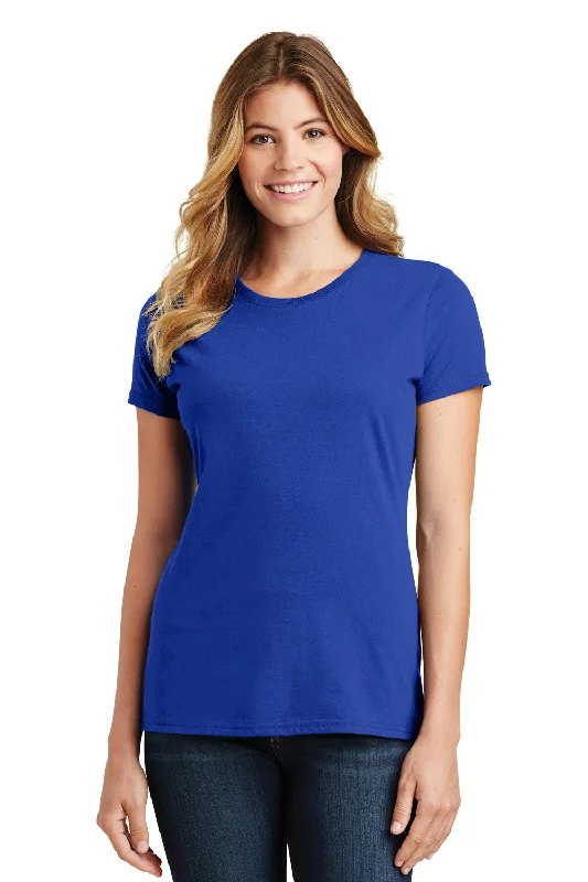 Fuzzy women's T - shirt for a cozy and warm feelPort & Company Womens Fan Favorite Short Sleeve Crewneck T-Shirt - True Royal Blue Fuzzy women's T - shirt for a cozy and warm feelPort & Company Womens Fan Favorite Short Sleeve Crewneck T-Shirt - True Royal Blue