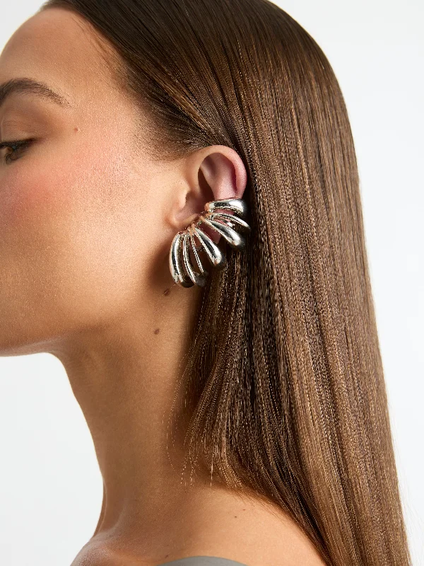 "Satin dresses for women for a luxurious appearance"BLAKE EAR CUFF
