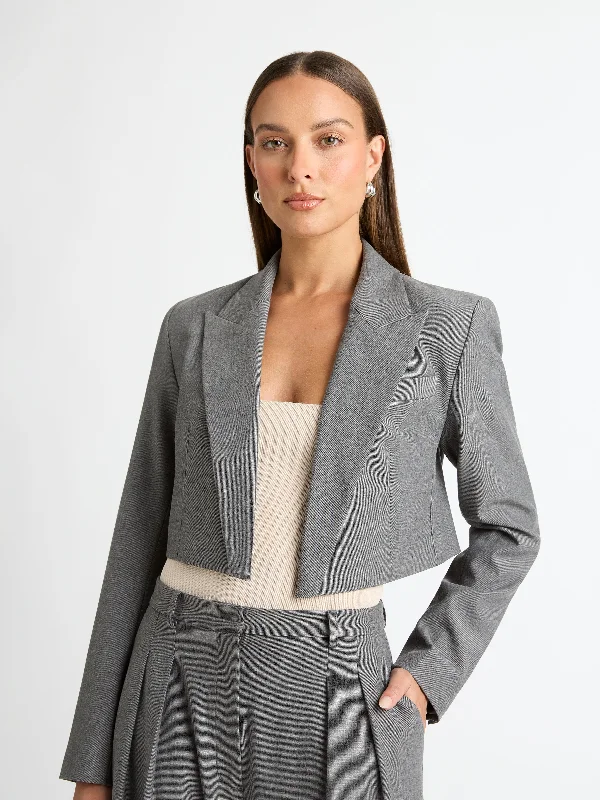 "Hurry! Limited Stock - Get Your Dream Dress with a Special Discount"BRADSHAW CROPPED BLAZER "Hurry! Limited Stock - Get Your Dream Dress with a Special Discount"BRADSHAW CROPPED BLAZER