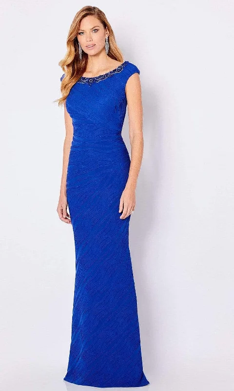 "Flash Sale: Grab Your Favorite Women's Dresses at Unbeatable Prices!"Cameron Blake - 221695 Bateau Neck Sheath Evening Dress