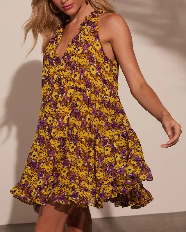 "New Arrivals Discount: 20% Off on Latest Women's Dress Collections"Fresh Pickings Floral Print Mini Dress