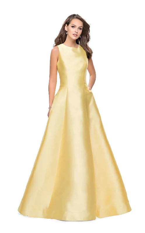 "Sleeveless dresses for women during hot summer days"La Femme 25425 Dress