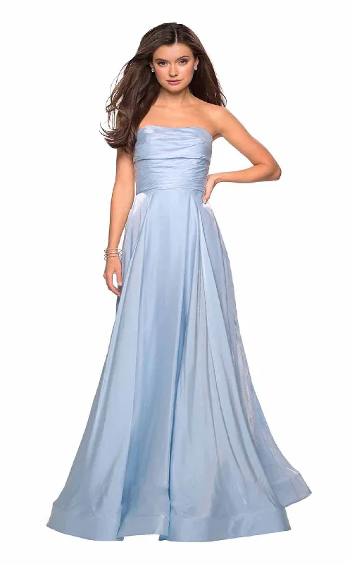 "Striped dresses for women with a classic touch"La Femme 27130 Dress