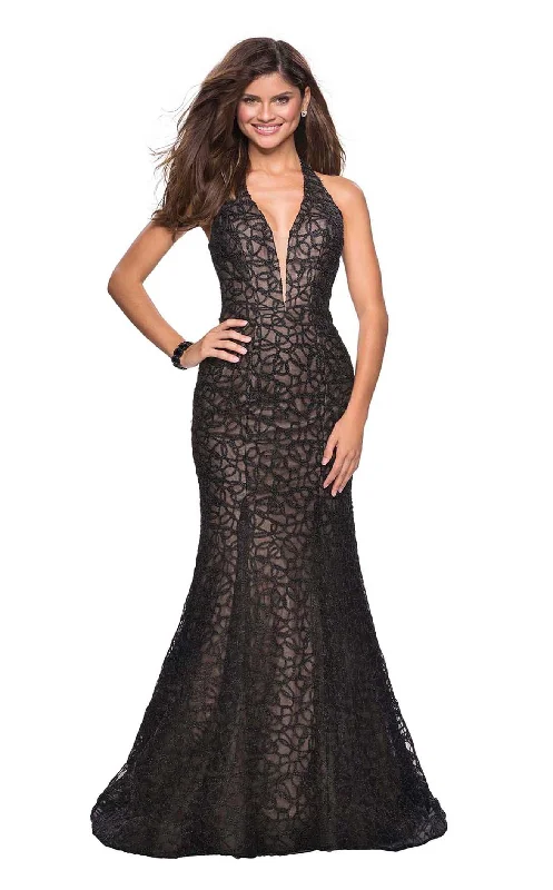"Designer - inspired women's evening dresses"La Femme 27228 Dress