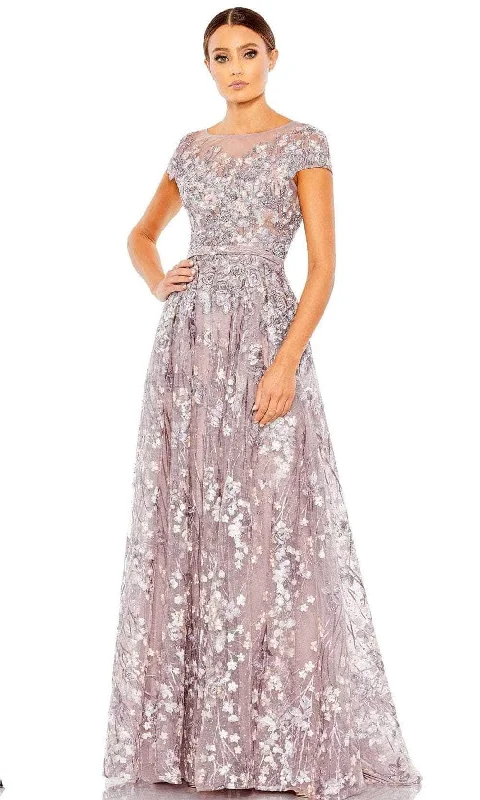 "Petite women's dresses with flattering fits"Mac Duggal 20405 - Beaded Lace Evening Mother of the Bride Dress "Petite women's dresses with flattering fits"Mac Duggal 20405 - Beaded Lace Evening Mother of the Bride Dress