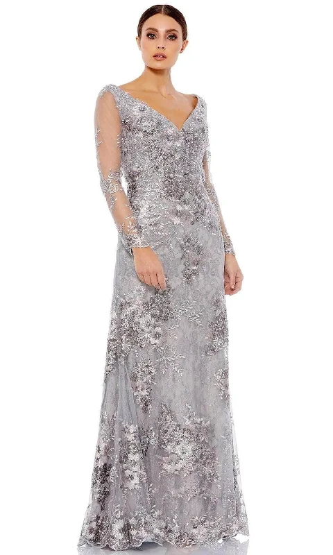 "Work - appropriate dresses for professional women"Mac Duggal - 67539 Embroidered Sheath Gown "Work - appropriate dresses for professional women"Mac Duggal - 67539 Embroidered Sheath Gown