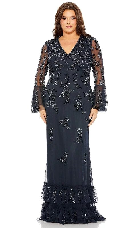 "Exclusive Discount: 30% Off All Women's Dresses for a Limited Period"Mac Duggal 9239 - Flutter Long Sleeve Embellished Evening Dress "Exclusive Discount: 30% Off All Women's Dresses for a Limited Period"Mac Duggal 9239 - Flutter Long Sleeve Embellished Evening Dress