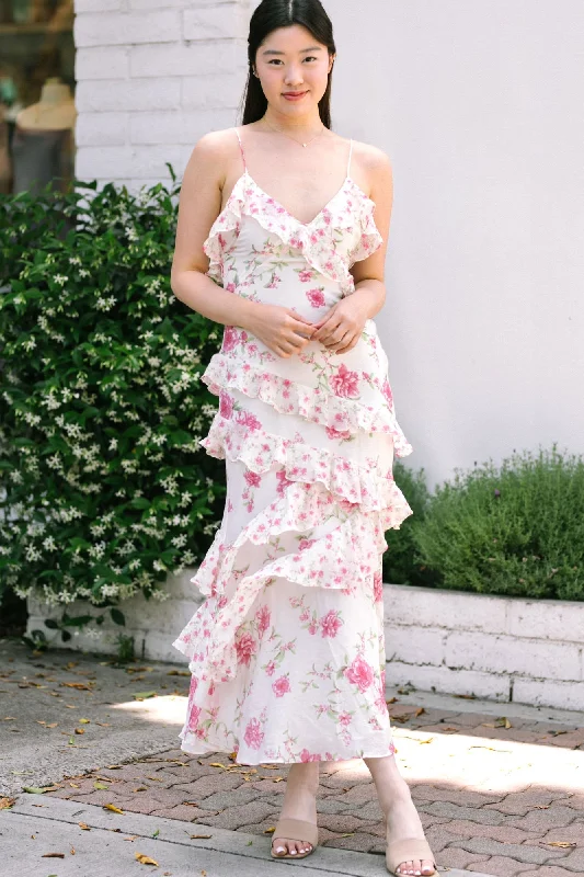 Dresses with Embroidered Tribal Patterns for Ladies' Cultural and Stylish LookMelissa Ruffled Maxi Dress