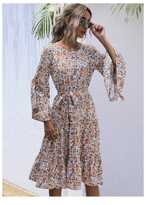evening mini dressesHopyard Floral Smocked Babydoll Dress - FINAL SALE